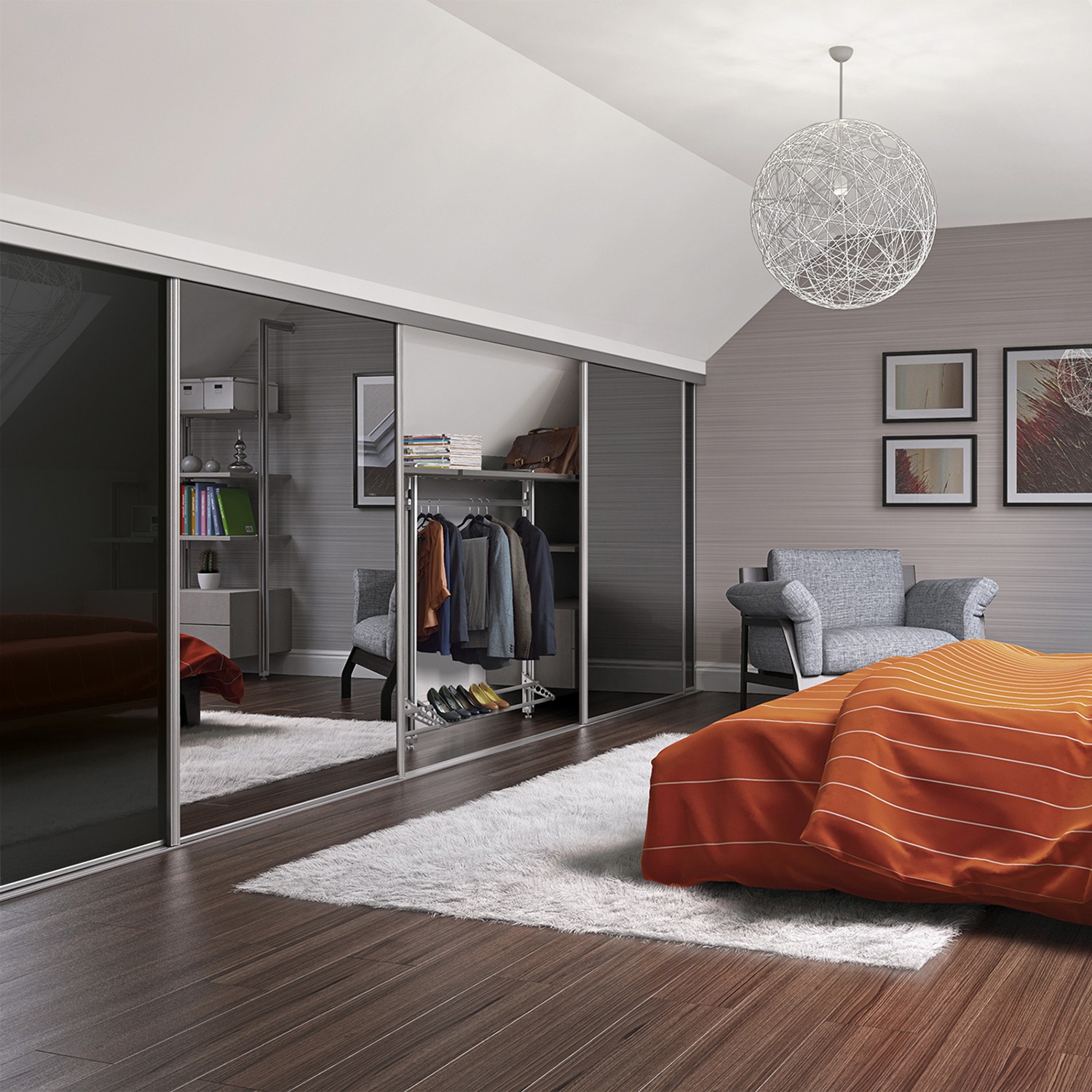 Wolverhampton Sliding Door Bedrooms by James & Huntley
